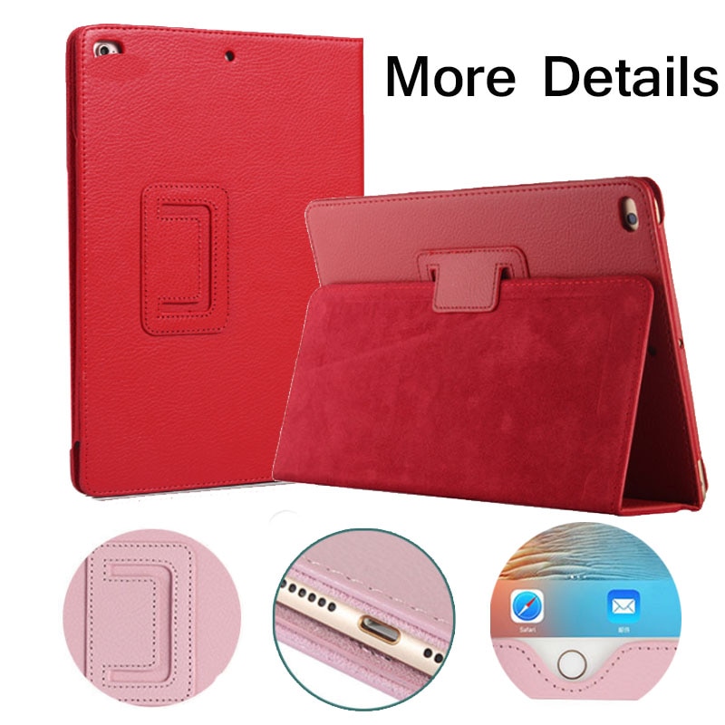 9.7'' Folio Stand Coque for iPad Air 1 Air 2 Case Magnetic Smart Flip PU Leather A1566 A1474 A1475 Funda for iPad Air 1 2 Cover