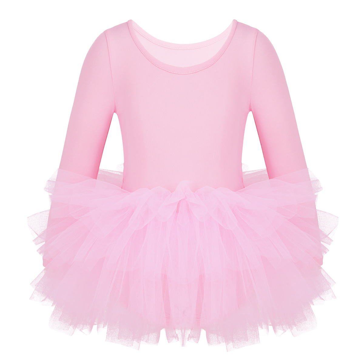 freundlicher Mädchen Ballett Trikot Ballettröckchen tanzen Kleid Halloween Art Leistung Kleidung Herbst Ballerina lyrisch ÜSpund Felsen: Rosa / L