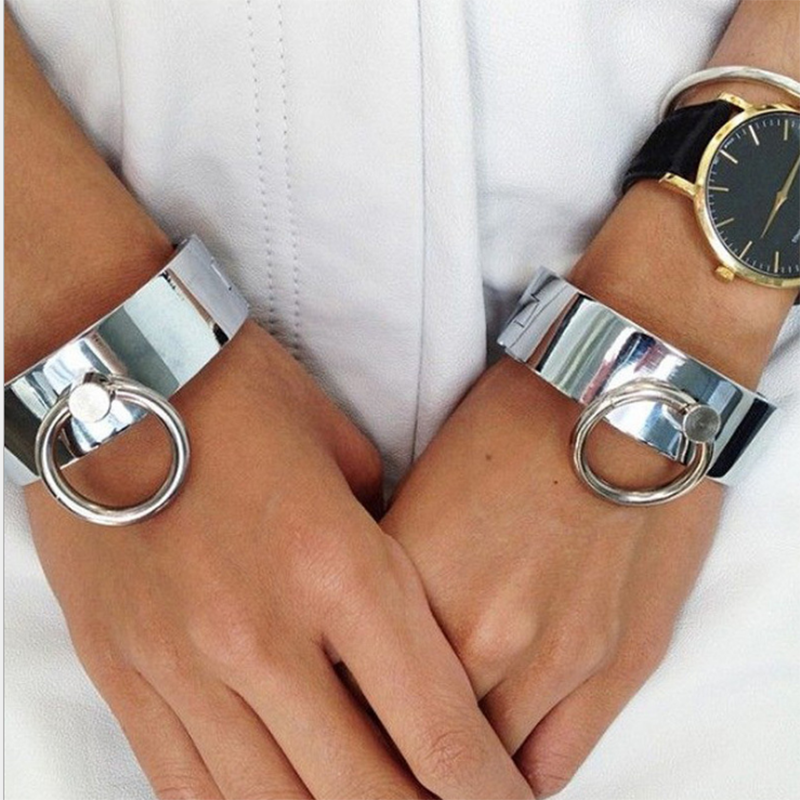 Sieraden Cirkel Ring Brede Manchet Armband Noeud Armband Colorcolor Bangle Armband Voor Vrouwen Armbanden Manchette Bangles