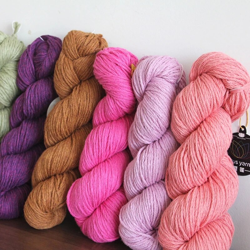 100G Hank Zijde Yak Garen Aran Gewicht Voor Hand Breien Haak Diy Draad Sjaal Trui Shawl Baby Kleding