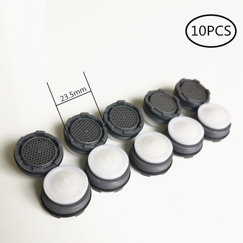 Robinet aérateur caché à filetage mâle, 10 pièces, économie d&#39;eau, 16.5mm 18.5mm 21.5mm 23.5mm, robinet de cuisine à bulles, bassin Public, accessoires: B-23.5MM