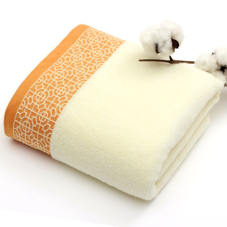 Ensemble de serviettes de bain en coton épais et absorbant, grande serviette de visage imprimée de style européen, 3 pièces, haut de gamme, offre spéciale: Three-piece suit A