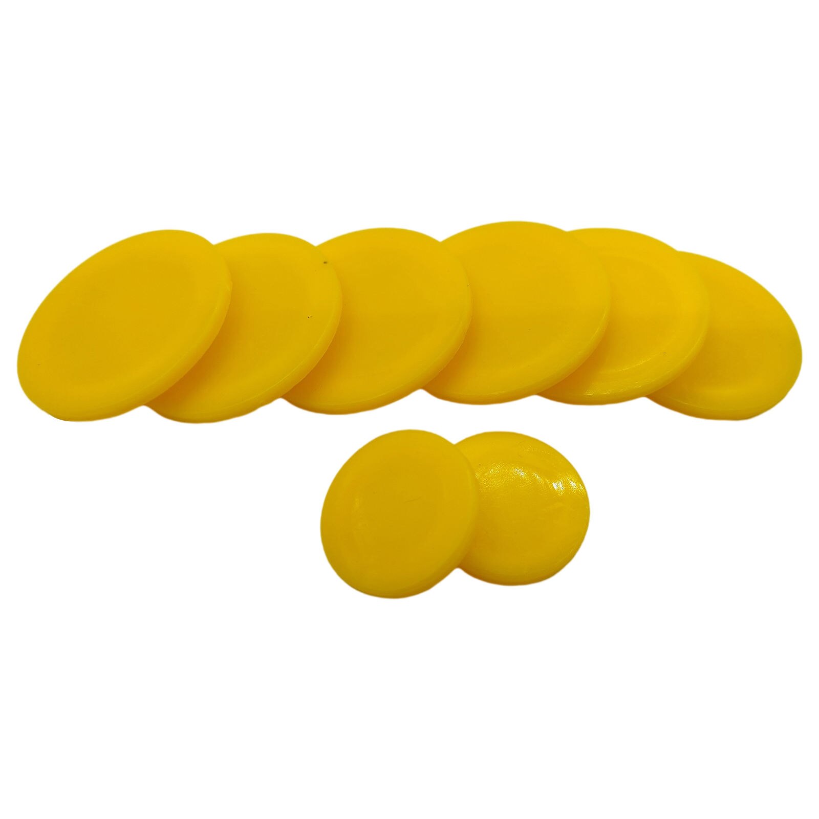 Compact Tractor Fitting Grease Covers Set Moulding Accessories Interchange for 120 Loader 1023E 1025R 2025R Yellow Plastic