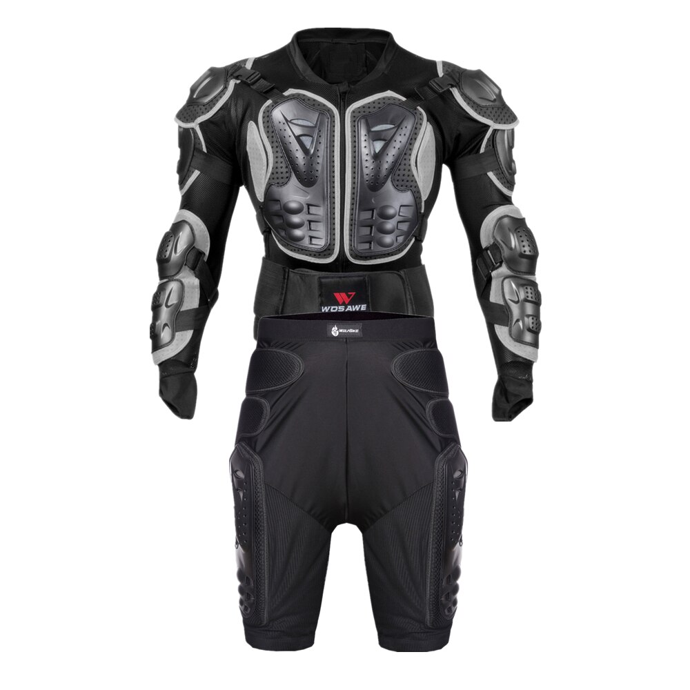WOSAWE moto cross kleding combinaties moto borst Terug ondersteuning kleding Armor hip Protector jassen mannen moto cross Kleding