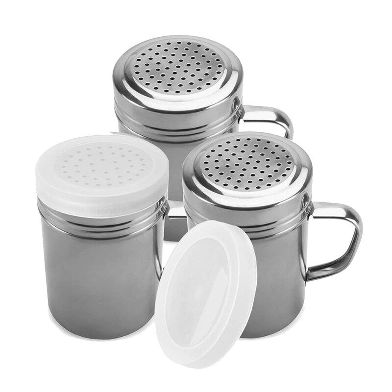 Kruiden Fles, 3Pcs Spice Fles Luchtdicht Kruiden Fles Shaker Keuken Gadget (Potten Met Handvat): Default Title