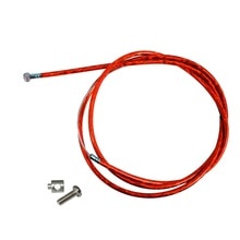 Rød kobling kabellås gasspjæld kobling kabel linje passer 49cc 60cc motoriseret cykel