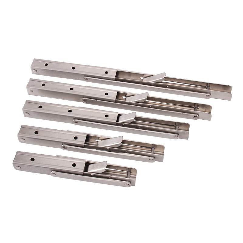 2Pcs 8-14 Inch White Triangle Folding Angle Bracket Adjustable Wall Mounted Durable Bearing Shelf Bracket DIY Furniture Hardware