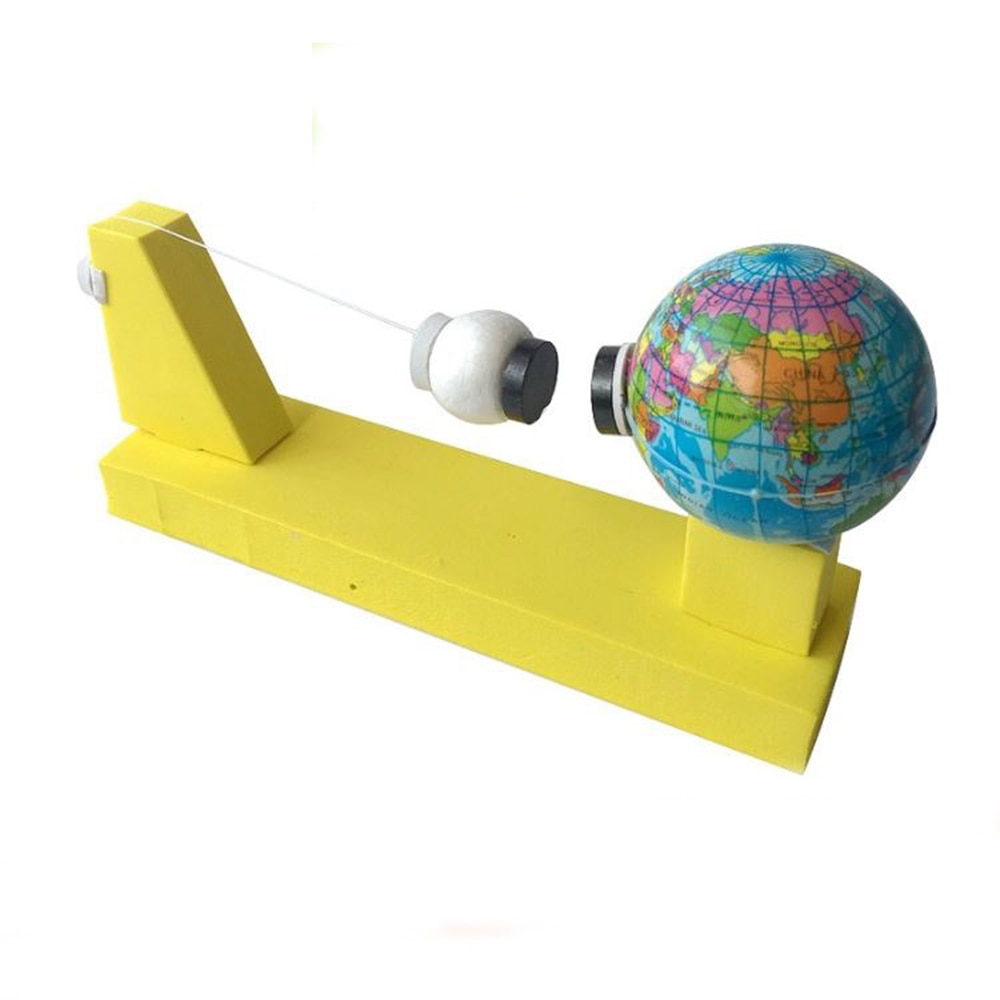 DIY Tierra Luna gravedad Geografia modelo de los niños experimentados cientificos juguetes de enseñanza Kits de juguete educativo para niños