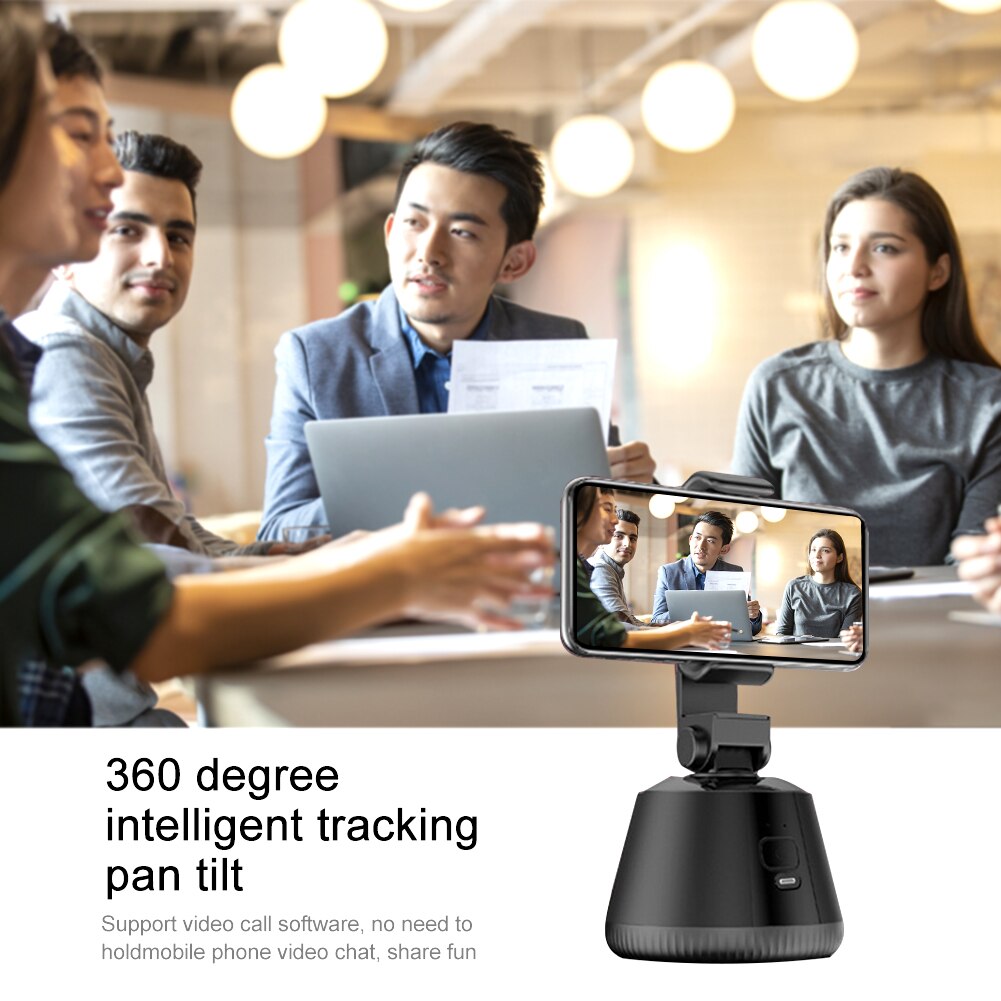 Auto Face Object Tracking Cameraman Portable Vlog Selfie Stick Rechargeable For Phone 360 Rotation Gimbal Stabilizer Photography