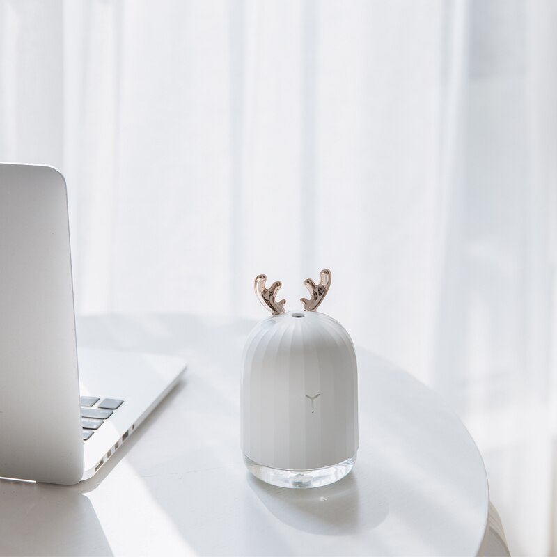 Xiaomi mijia 3 life 220ml ilmankostutin aromi eteerinen öljy diffuusori kotiautoon usb fogger sumukone led vaalea valkoinen pinkki