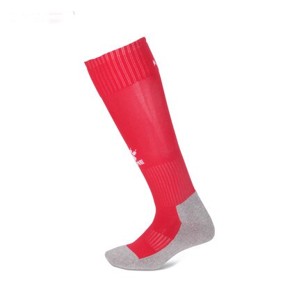 KELME Children Soccer Socks Football Training Competition training Kids Over Knee High Breathable Sports Stockings K15Z931: Red Socks