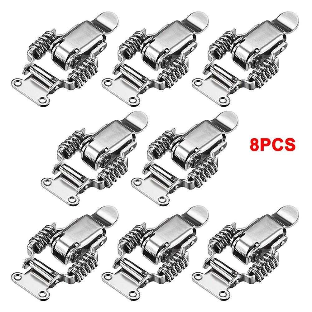 2/4Pcs Draw Latch Clamp Double Compression Spring for Cabinet Drawer --M25