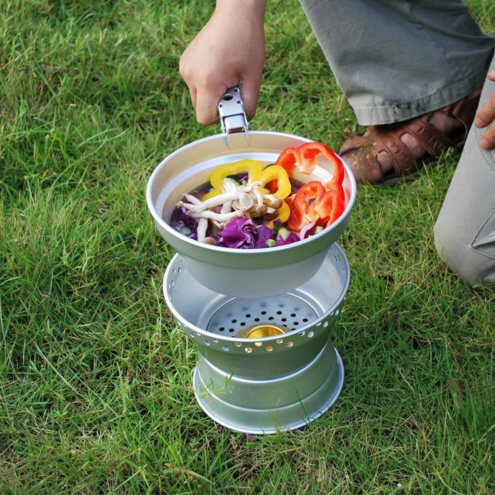 Wind Cooking Travel Camping Gas Stove Fires Wind Screen Cooking... – Grandado