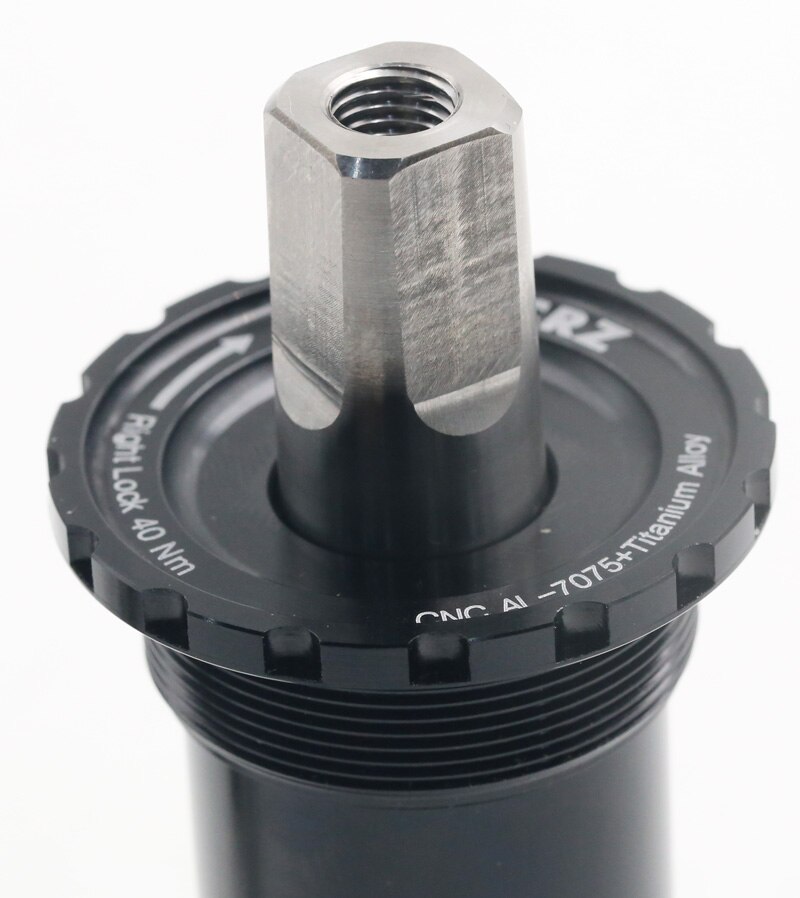 Bike Bottom Bracket Titanium BSA English Threaded Square Taper Bottom Bracket 119mm for Brompton 148g Bicycle Parts