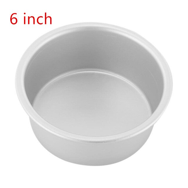 2-10 Inch Baking Cake Mold Tin Round Cake Pan Baking Pan Tin Tray Round Baking Cake Pan Baking Trays For Kitchen Cake Tool: 6 inch