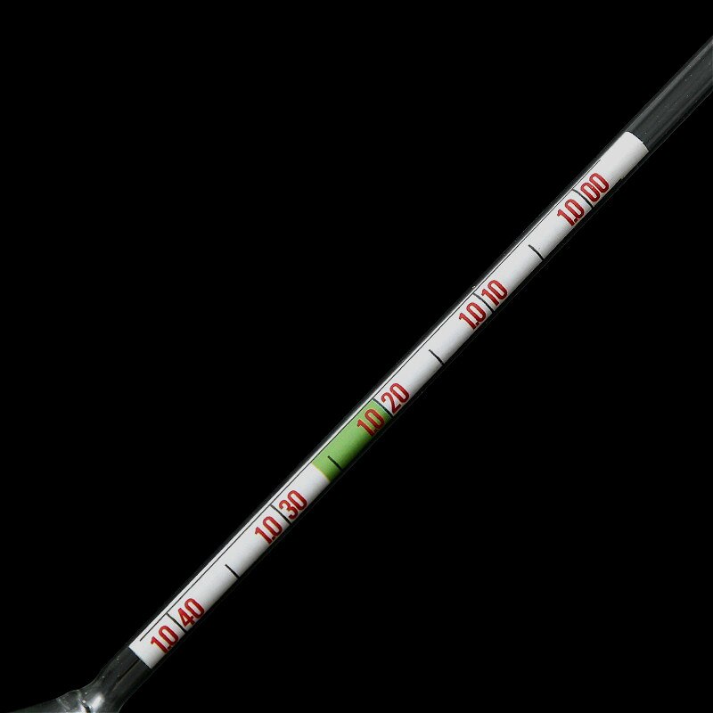 Seawater Density Meter 1.000-1.040 Seawater Salinity Meter Baume Glass Hydrometer Densitometer Without Thermometer 5 Pcs