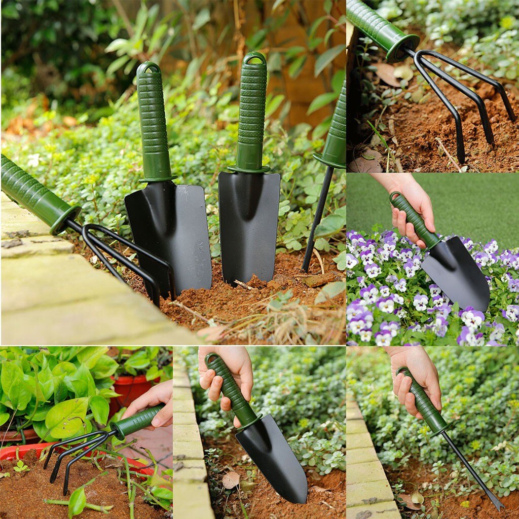 Jardinage Succulent plantation outils quatre pièces ensemble jardin pelle fourche râteau jardin planteur Kit Succulent plantation bricolage outil # YL10