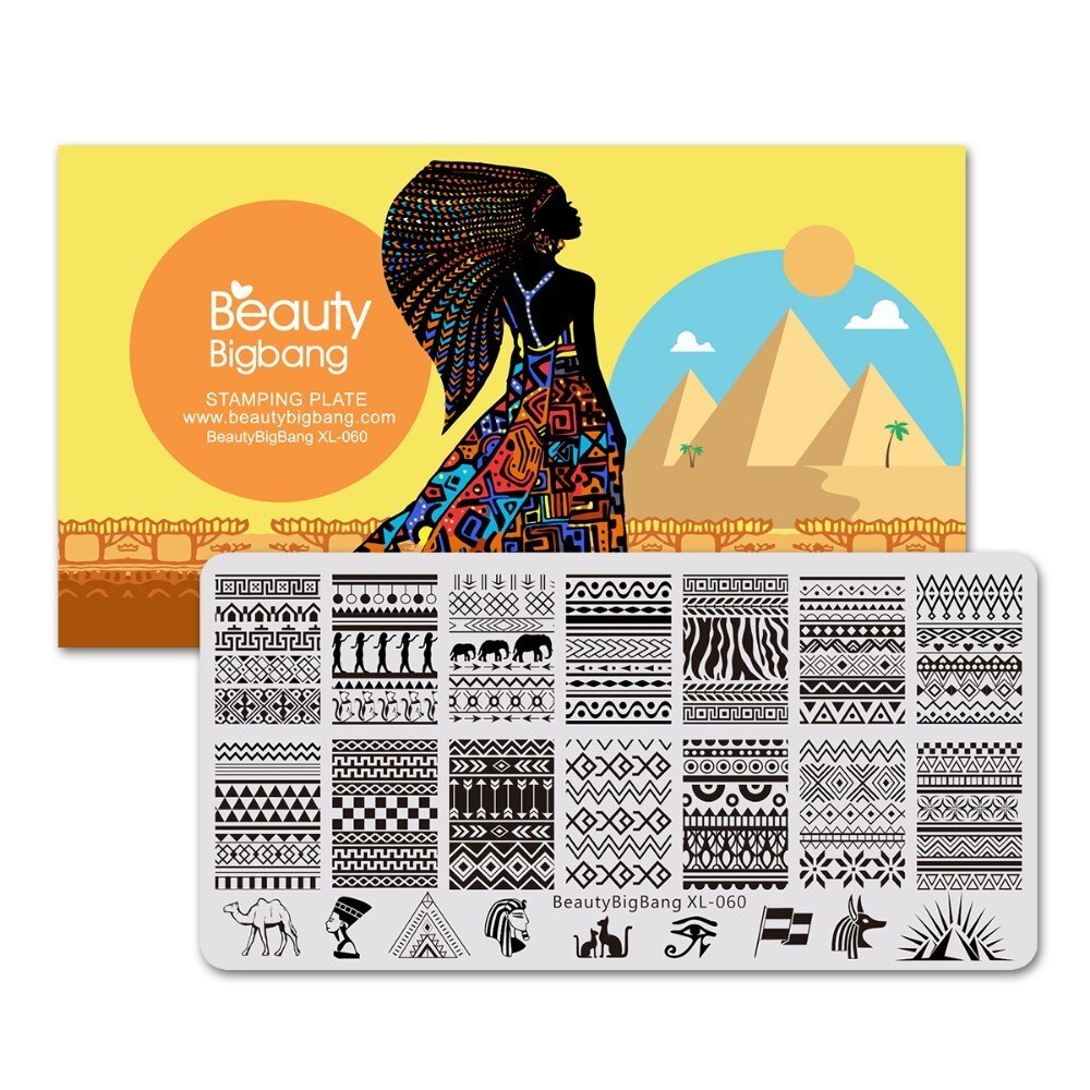 BeautyBigBang – pochoir pour ongles, étoile, lune, Accessoires, ciel étoilé, moule, plaques d&#39;estampage, outils d&#39;art des ongles: 60