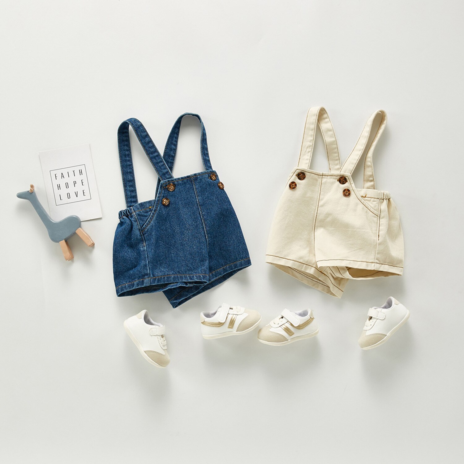 Mono vaquero para niñas otoño con Tirantes ajustables para bebés y niños ropa mono de niños