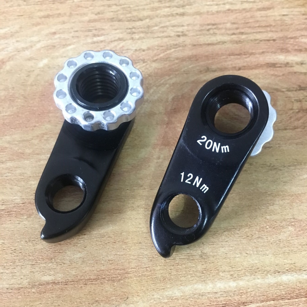 1pc cadre de vélo dérailleur arrière cintre chute de vitesse Mech pour KTM 12x135mm Maxle écorce Myroon gros Rat Lycan LT Scarp avec vis