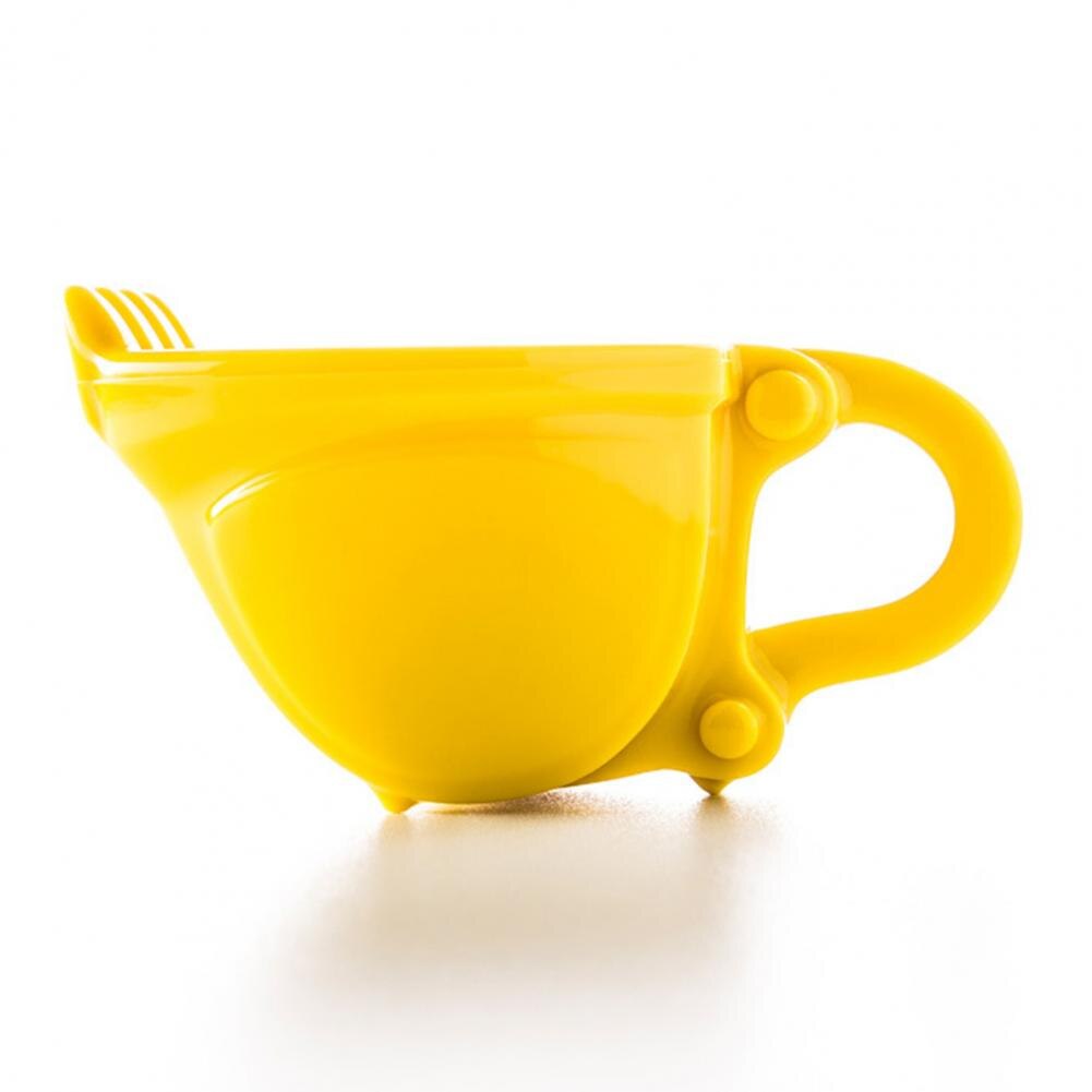 Digger Excavator Bucket Model Coffee Water Mugs Cup with Spoon