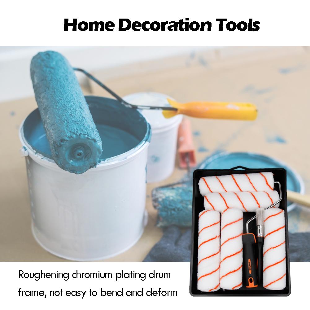 Muur Versieren Schilderen Roller Borstel Set Verf Runner Pro Borstels Kit Multifunctionele Huis Verf Rollers Runner Pro Tools Set