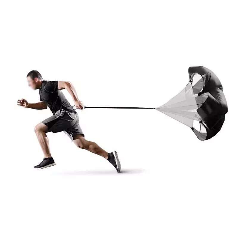 Speed parachute Agility Training umbrella Soccer Resistance rope Running Chute for Football Basketball bodybuilding: Default Title