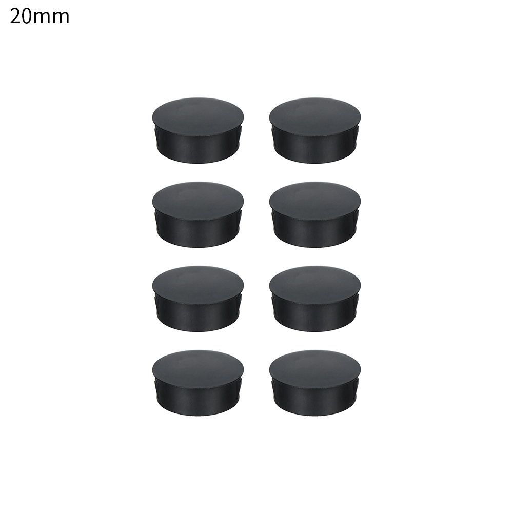 Plastic Hole Decorative Cap Caps Protector Floor Protection Blanking End Caps Pipe Plug Cover Hole Plug Furniture Feet: 20mm