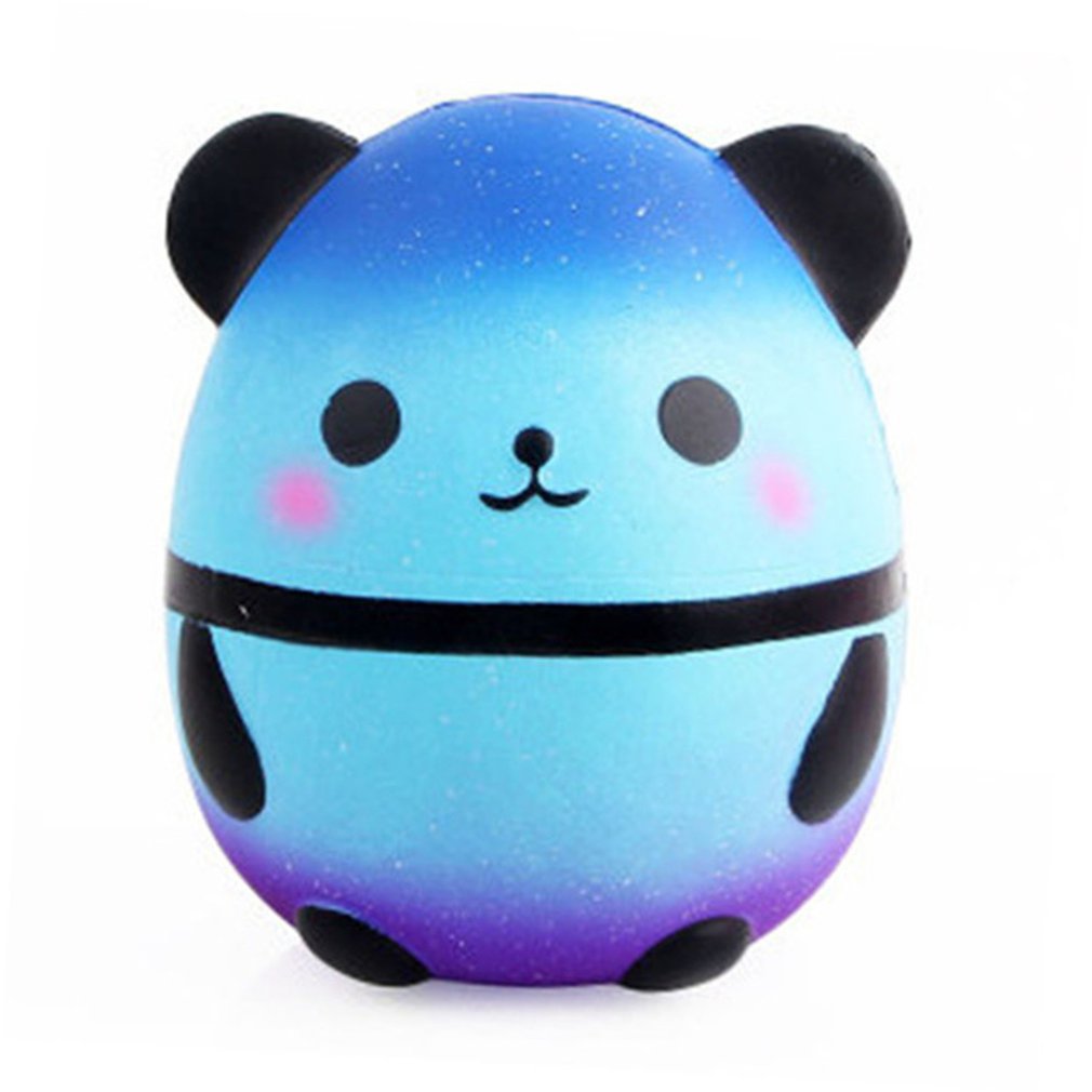 12 centimetri/15 centimetri Grande Formato Panda Uovo Squishy Lento Aumento Cielo Stellato Carino Kawaii Panda Uovo Animali Lo Stress sollievo Giocattolo Per Bambini di Età Regalo di Natale