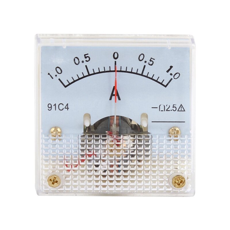 Class 2.5 Accuracy DC 0-1 A Ampere Analog Meter Ammeter 91C4: Default Title