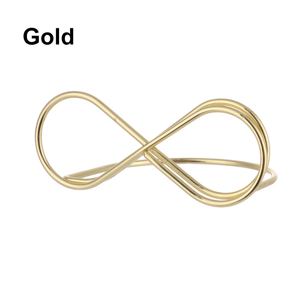 Présentoir de cartes, fournitures de fête de mariage, pinces à papier pour Photos, support pour numéros de Table: Gold-style2