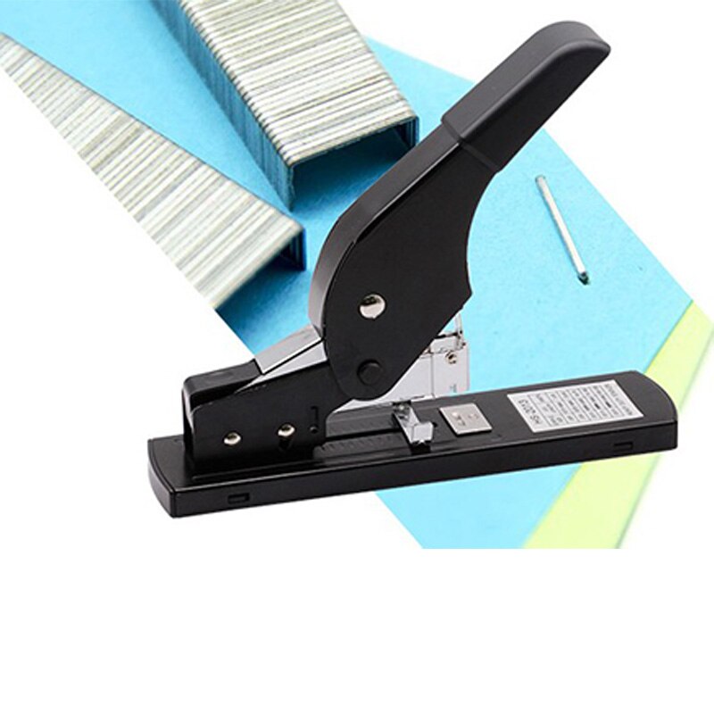 HuiSheng Large Size Heavy Stapler Book Size Stapler Labor Saving Binding Machine Office Supplies Special Book Machine Tools
