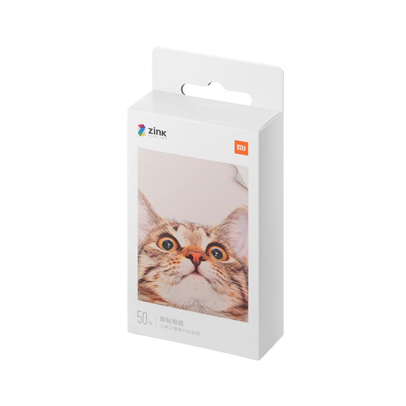 Printer Xiaomi Zink Pocket Printer Papier Zelfklevend Photo Print Lakens Xiaomi 3-Inch Mini Pocket Photo papier