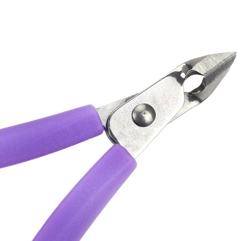 Nail Dead Skin Pliers Scissors Plastic Handle Cuticle Nippers Clipper Nail Clipper Useful Manicure Tool