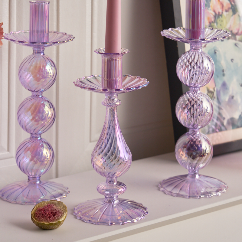 Candelabros nórdicos para decoración del hogar, candelabro de flores, palo de vela, boda, Navidad, 1 unidad