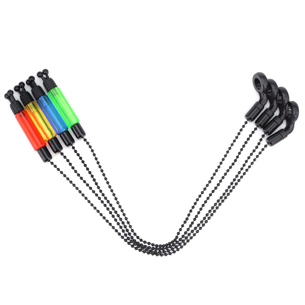 3pcs Bobbins Hangers Accessories Carp Illuminated Practical Bite Indicator Tackle Swinger Light Alerter Fishing Alarms Outdoor