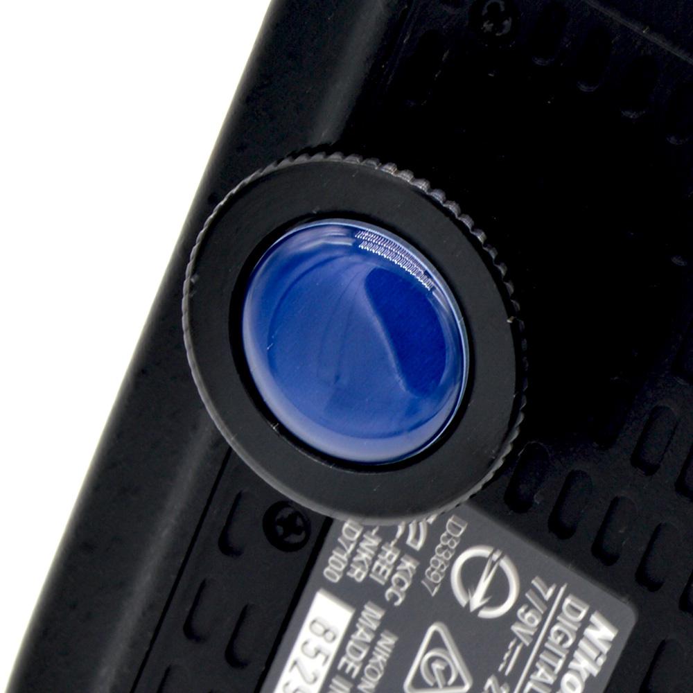 Ronde snelkoppelingsplaat 1/4in-20 schroefdraadmaten voor compacte actie statieven blauw/rood