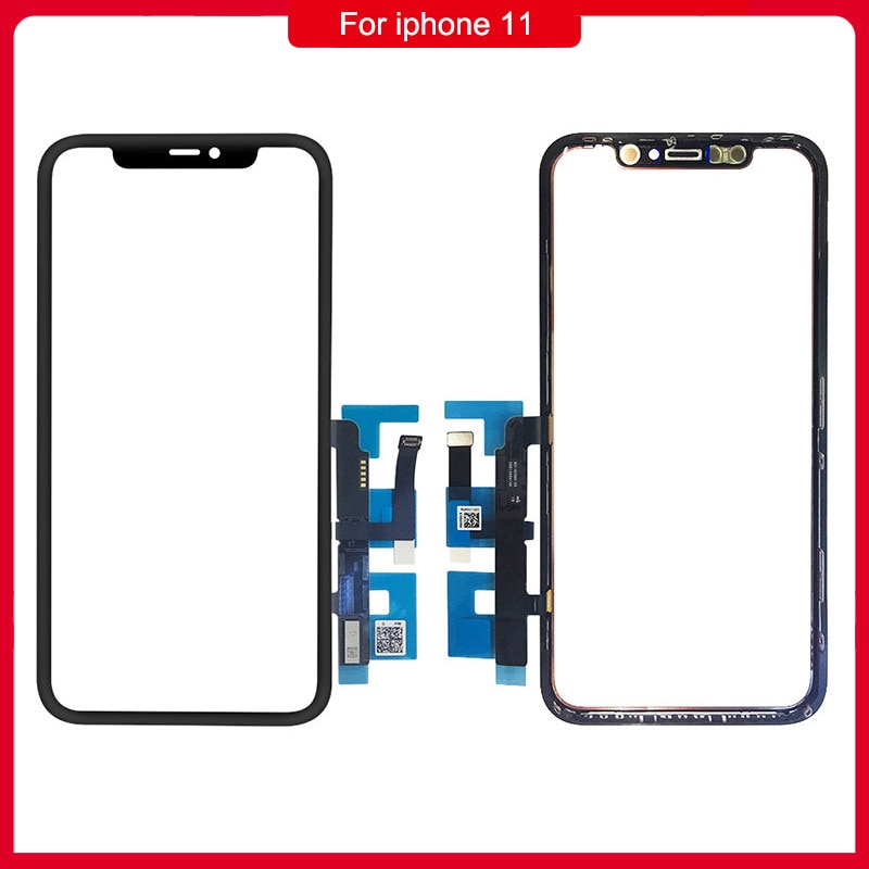 Touch Screen Digitizer Glass Lens Panel For iPhone X XS XR XS Max Outer Screen Glass Touch Panel Replacement For iphone 11 XS XR