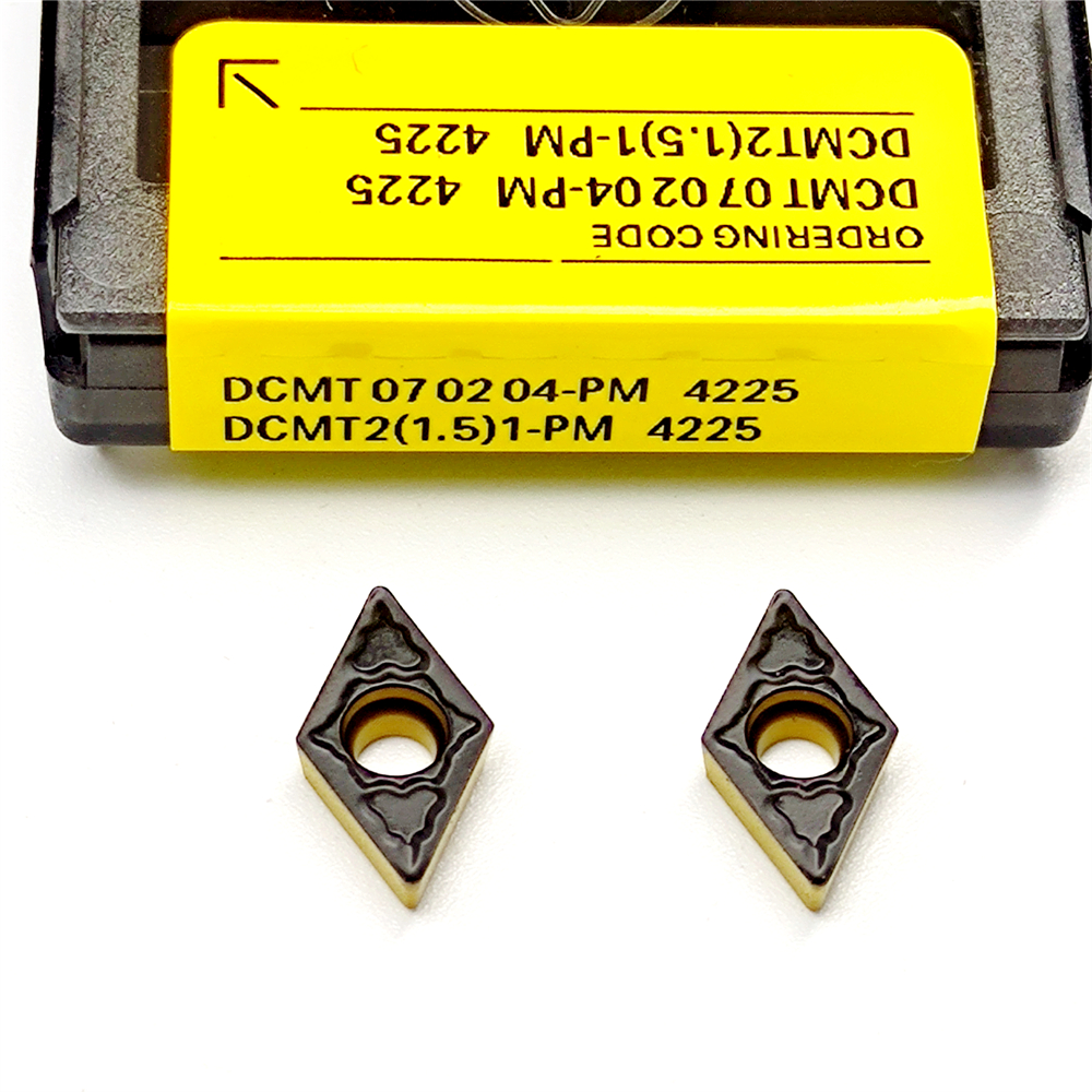 Carbide insert DCMT070204 DCMT11T304 DCMT11T308 PM4225 DCMT 070204/11T304/11T308 PM 4225 CNC Boring Turning Tool carbide Insert