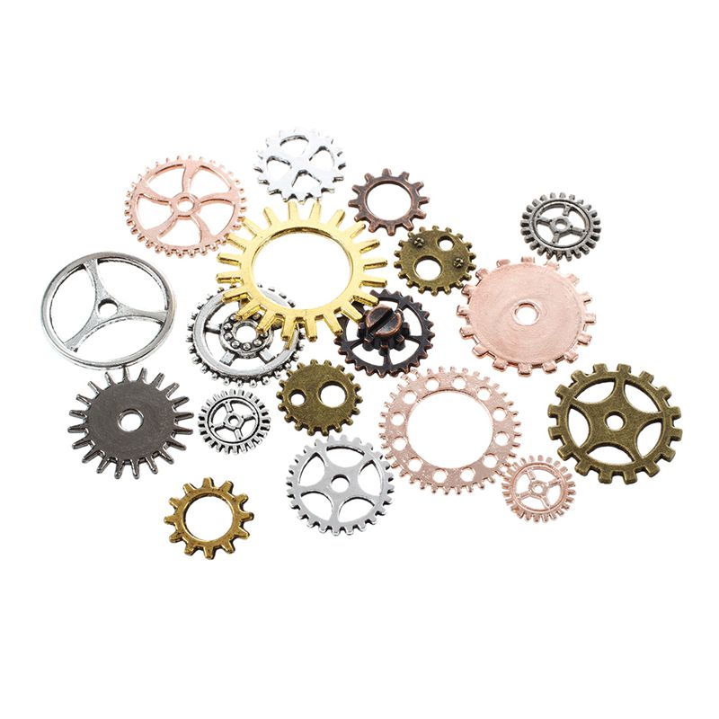 Piezas de reparación de reloj Steampunk DIY joyería de engranaje manualidades arte ruedas dentadas