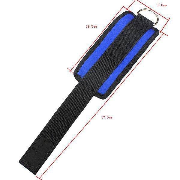 1 paio Fitness fibbia alla caviglia allenamento gamba Fitness anello alla caviglia Leggings fibbia cinturino alla caviglia fascia elastica accessori corda