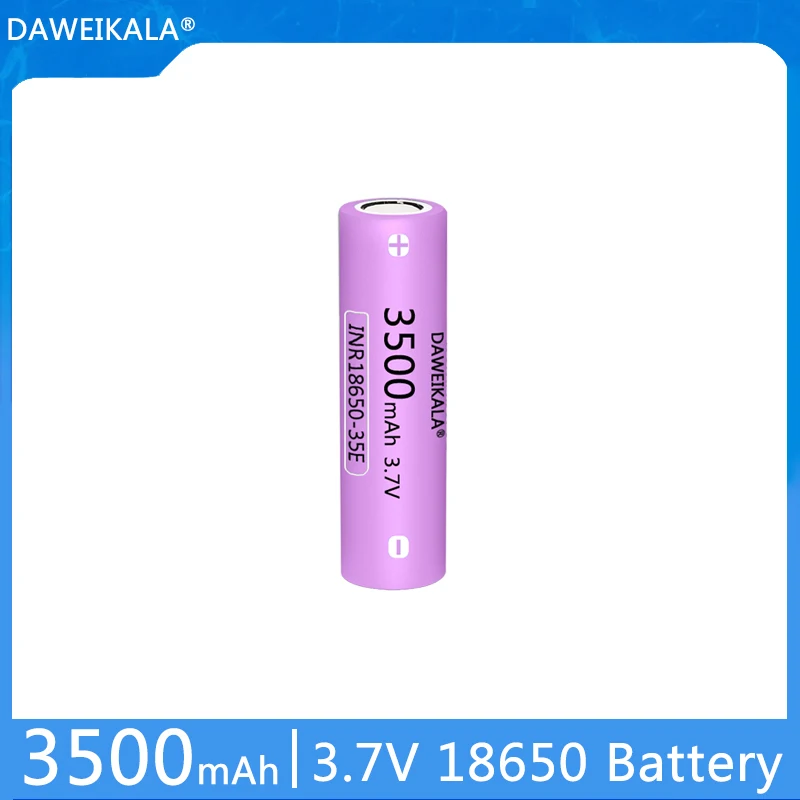 Original 18650 3500mAh battery Li-lon Rechargeable NCR18650B Battery 3.7 V batteries