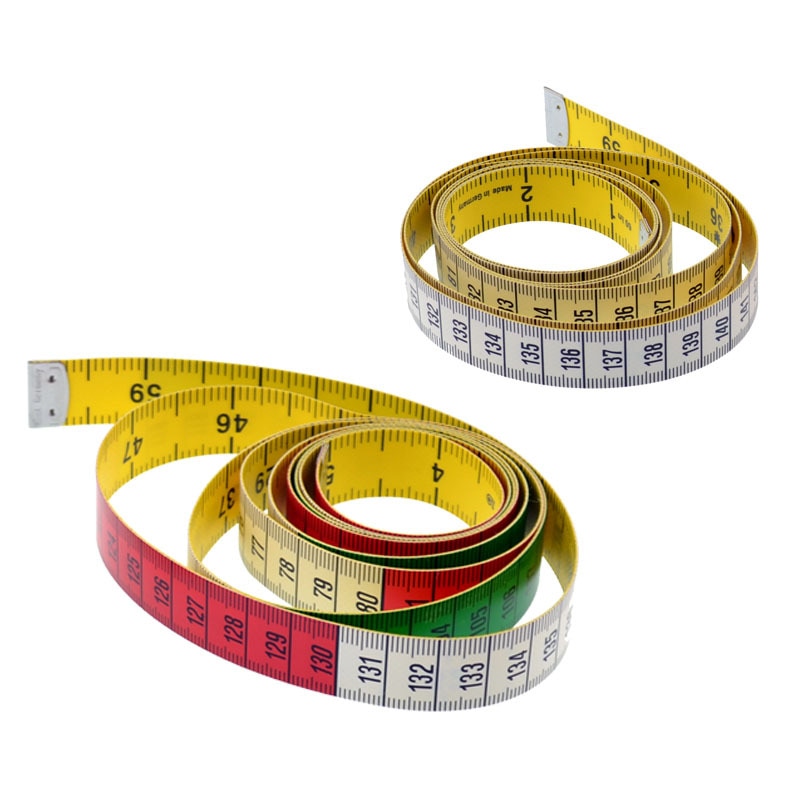 Body Measuring Colorful Ruler Sewing Tailor Tape Measure 1.5M Soft Sewing Ruler Meter Sewing Measuring Tape Double-sided Scale
