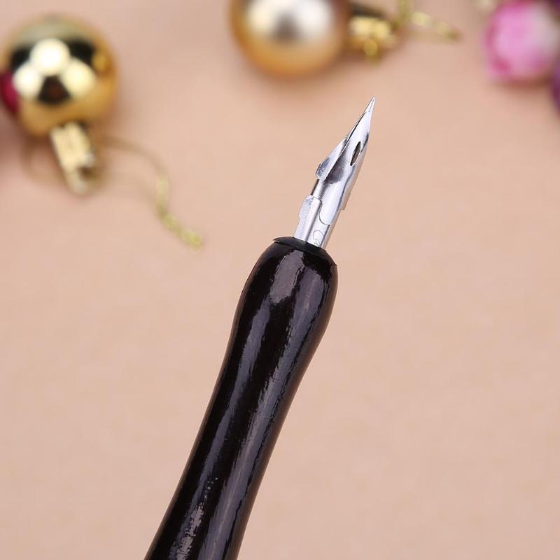 Portable Comic Pen Holder Manga Dip Pen Holder Comic Drawing Painting Tools Kit Calligraphy Nibs School Stationery Supplies