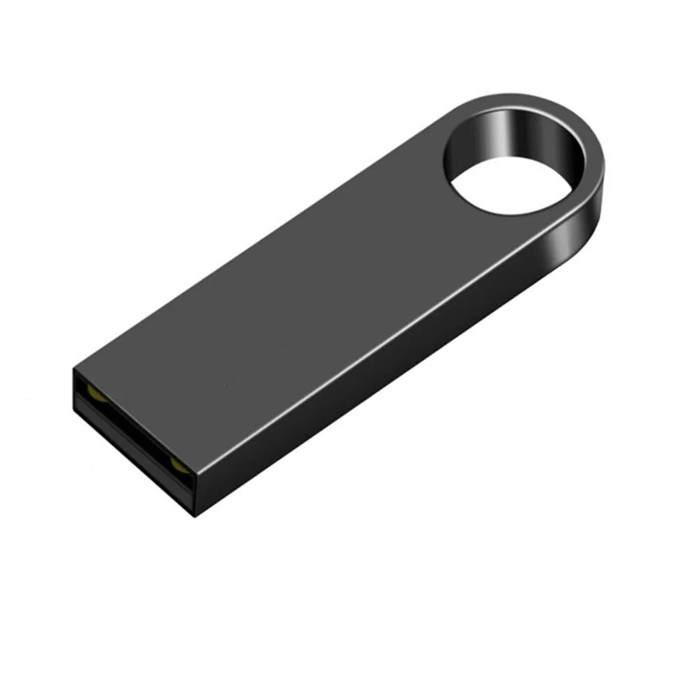 USB Flash Drives 128gb Waterproof High Speed Metal Black Pen Drive Memory Stick 64gb USB Memories 32gb Storage for PC: 16GB