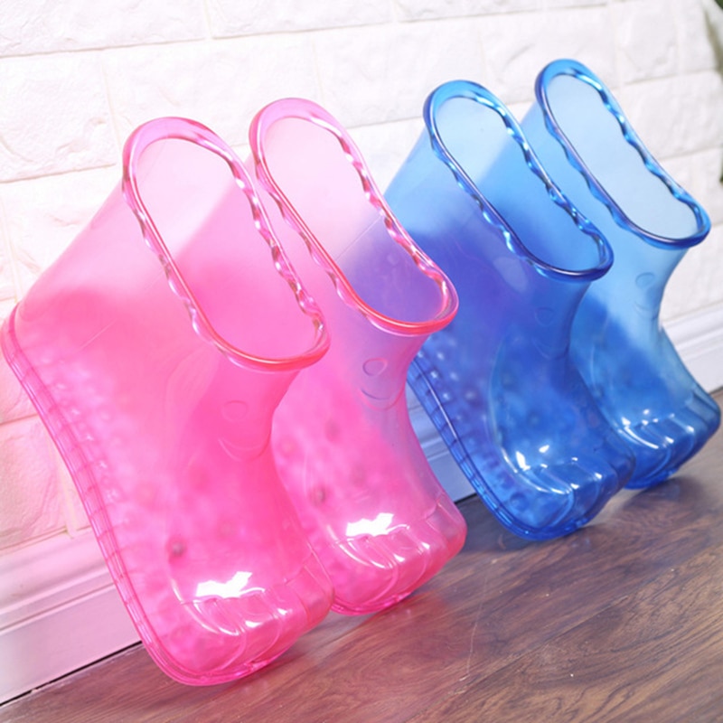 Wonderlife Women's foot bath bath therapy massage shoes ankle boots sole relaxation home foot care water neutral foot bath