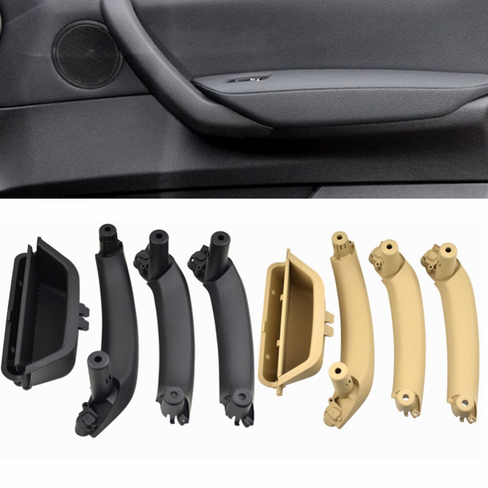 Auto left Right Interior Door Handle Inner Door Panel Handle Pull Trim Cover For BMW X3 X4 F25 F26