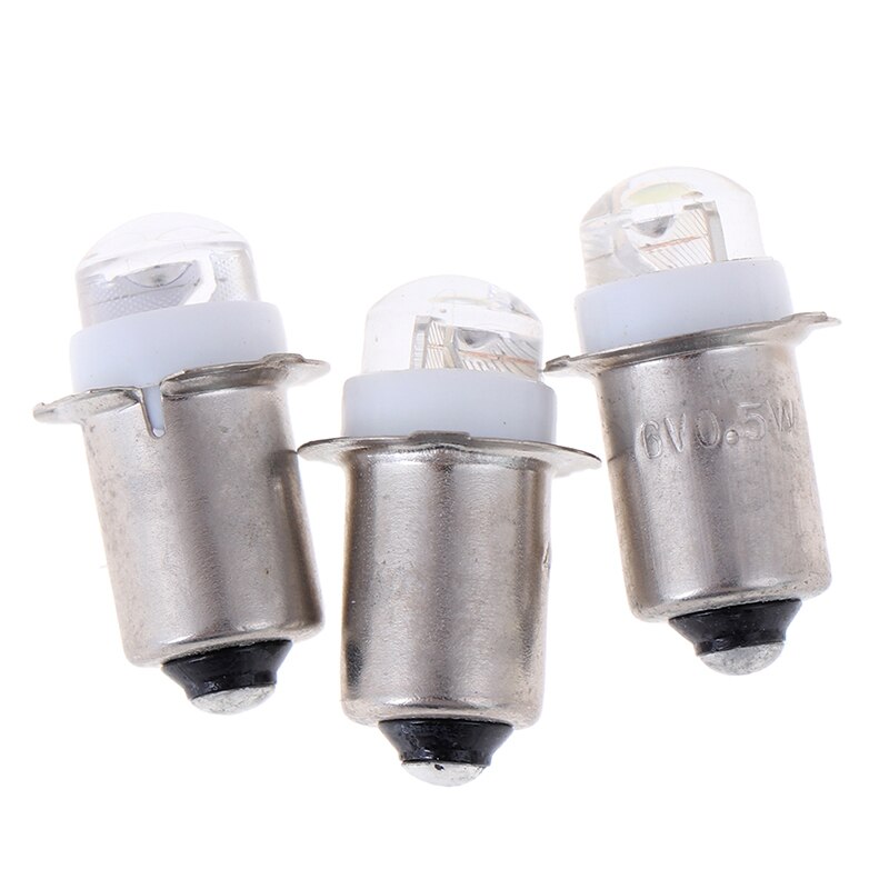 LED Glühbirne P 13,5 S 0,5 W Arbeit Licht Taschenlampe Ersatz LED Arbeit 3V 4,5 V 6V 50000 warm Weiß