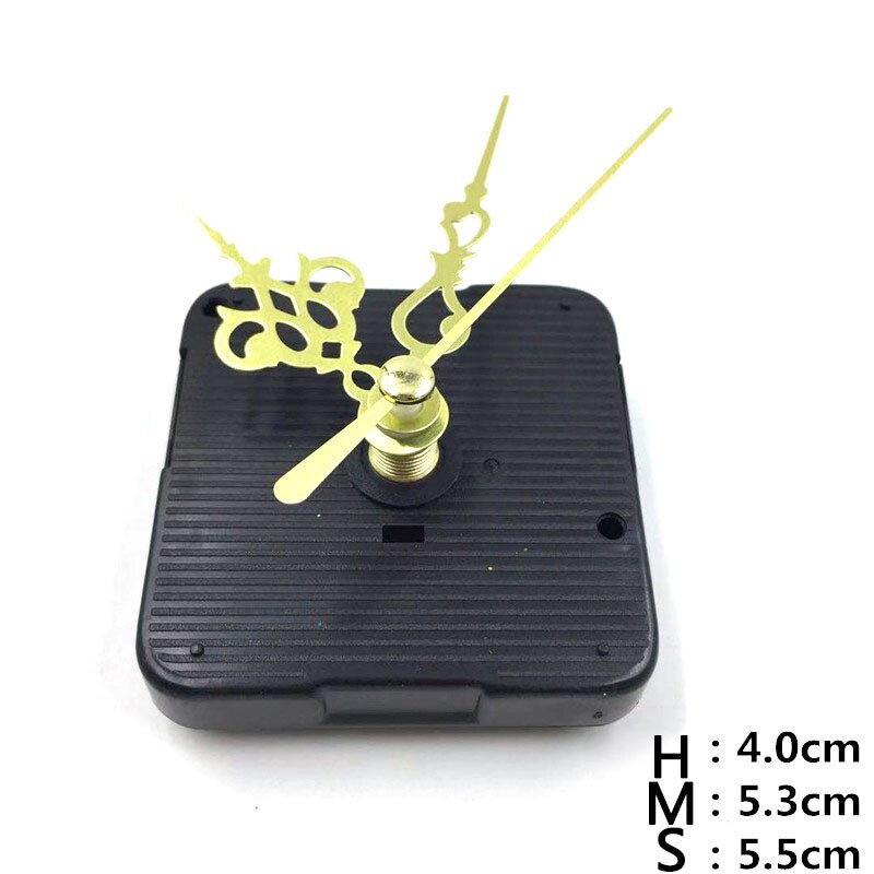Quartz Clock Repair Movement +Hands For DIY Silent Large Wall Clock Repair Clock Mechanism Parts 1 Set: D