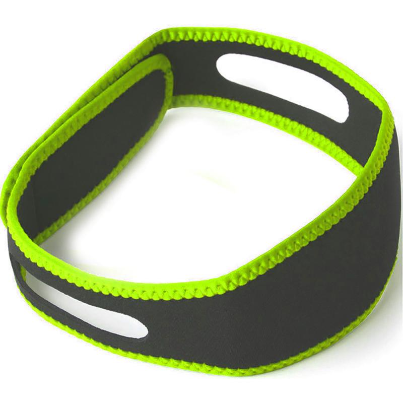 Snoring Chin Strap Belt Anti Snore Stopper Apnea Jaw Solution Sleep Support Sleeping Mouth Guard Tool Promote Sleep: green black